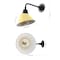 Jonathan Y Croydon 9.63" 1-Light Farmhouse Industrial Iron LED Gooseneck Arm Outdoor Sconce, Matte Yellow JYL7612H - alternate 7