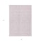 Homeroots 5' X 8' Pink Gray And Ivory Geometric Washable Indoor Outdoor Area Rug 594732 - alternate 9