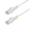 Startech.Com 2ft White Slim CAT6 Ethernet Cable, Snagless RJ45, 28AWG Bare Copper, LSZH N6PAT2WHS - alternate 1