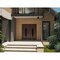 Vdomdoors Front Exterior Prehung Aluminum Double Doors Ronex1277 Brown Mirrored Clear Glass Entry Metal RONEX1277DEXD-BRW-W72xH80-RH-O - alternate 3