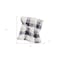 Homeroots 50" X 60" Gray And Ivory Faux Sherpa Plaid Throw Blanket 483449 - alternate 5