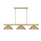 Z-Lite Vanguard Rubbed Brass 3 Light Billiard 3050-3RB-SRB - alternate 8