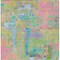 Homeroots 8' X 10' Pink Key Lime And Sky Blue Abstract Washable Indoor Outdoor Area Rug 609217 - alternate 9