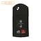 Aks Keys 2009 - 2015 Mazda Flip Key Fob 4B FCC# BGBX1T478SKE12501 - BBM4-67-5RY RC-MAZDA-11C - alternate 2