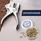 Kings County Grommet Tool Document Fastener w/ Eyelets Brass-Plated Grommet Press Punches & Rivets Pliers GW25S07-25S07-03 - alternate 13