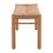 Homeroots 48in Natural and Aluminum Bench 668856 - alternate 8