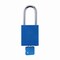 Brady Padlock Alum BLU 1.5in Steel KeyCode13 SDAL-BLU-38ST-013 - alternate 4