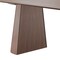 Homeroots 79" Walnut Wood Double Pedestal Base Oval Dining Table 720667 - alternate 5