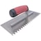 Marshalltown Notched Trowel, Flooring Trowel, Tiling Trowel, 1/2 x 15/32 V-Notch, Large Format Tile NT678 - alternate 5