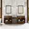 James Martin Vanities Bellshire 96" Dual Vanity Set w/24" Make-Up Counter, Honey Oak w/3 cm Victorian Silver Silestone Top 660-VMC96-HNO-3VSL - alternate 5