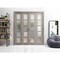 Sartodoors Sliding Closet Double Bi-fold Doors Grey Solid Core Modern Interior QUADRO4002DBF-NEB-72 x 80 (4* 18x80) - alternate 5