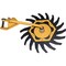 Vermeer HAYSAVER WHEEL ASM, VERMEER OEM 510508598 510508598 - alternate 5