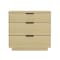 Manhattan Comfort Payton Nightstand in Natural Oak and Black NS009-NO - alternate 9