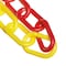 Mr. Chain 2" x 100' Yellow/Red Plastic Safety Chain 50037-100 - alternate 1