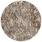 Homeroots 8' Brown Beige And Gray Round Abstract Washable Indoor Outdoor Area Rug 600278 - alternate 8