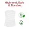Smarty Had A Party White with Silver Stripes Paper Dinner Napkins 600 Napkins, 600PK 2195-CASE - alternate 10