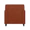 Flash Furniture Contemporary Chair, 30-1/2 in W 29" L 31-1/2" H, Flared, Leather Seat BT-827-1-CG-GG - alternate 10