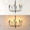 Jonathan Y Amoros 27.25" 8-Light Modern Mid-Century Iron LED Chandelier, Oil Rubbed Bronze JYL7900A - alternate 11