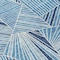 Homeroots 5' X 8' Blue And Teal Blue Geometric Washable Indoor Outdoor Area Rug 594768 - alternate 9