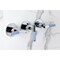 Kingston Brass Triple-Handle Tub and Shower Faucet, Polished Chrome KBX8131KPS - alternate 5
