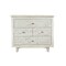 Homeroots 30" White Four Drawer Nightstand 488763 - alternate 5