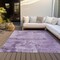 Homeroots 3' X 5' Lavender And Purple Abstract Washable Indoor Outdoor Area Rug 602719 - alternate 9