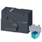 Siemens front mounted rotary operator standard with door interlock IEC IP30/40 3VA9257-0EK21 - alternate 3
