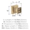 Amerock Eleva 1-3/16 inch (30mm) Length Champagne Bronze Cabinet Knob, 25PK 25VMP37021CZ - alternate 5