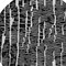Homeroots 8' Black And Ivory Round Abstract Washable Indoor Outdoor Area Rug 588494 - alternate 9