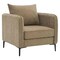 Office Star Products Newhaven Accent Chair, Taupe NWN-S125 - alternate 1