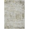 Homeroots 8' X 10' Taupe Light Yellow And Ivory Abstract Washable Indoor Outdoor Area Rug 604562 - alternate 9