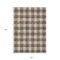 Homeroots 8' X 10' Brown And Beige Plaid Washable Indoor Outdoor Area Rug 595382 - alternate 9