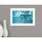 Homeroots Take Me There Beach White Framed Print Wall Art 407320 - alternate 5
