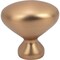 Designperfect 1-1/4 Overall Length Oval Cabinet Knob, Champagne Bronze/Gold DPA-B7KCBZ - alternate 1