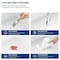 Wrightmaster 33" Apron-Front Single Bowl White Ceramic Workstation Kitchen Sink w/ Bottom Grids and Drying Rack ZOR-AWS332010JTDG - alternate 9