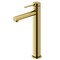 Vigo Jewel Single-Hole Single Handle Bathroom Vessel Faucet in Matte Brushed Gold VG03037MG - alternate 1