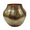 Homeroots 11" Gold Aluminum Round Table Vase 574200 - alternate 9
