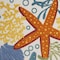 Homeroots 4' X 6' Blue Yellow And Orange Starfish Indoor Outdoor Area Rug 546831 - alternate 9