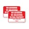 Signmission No Loitering Or Soliciting On This Property This M 1, 18'' X 24'' 2 Signs, Heavy Gauge Aluminum, 2PK A-1824-2PACK-25071 - alternate 1