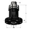 Cmt HSK CHUCK FOR GROOVING BLADE HSK-63F 98x30x94mm 183.421.30 - alternate 4