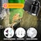 Simple Deluxe Dual Dome Reptile Light Fixture with Separate Switches, Fits Max 160W Reptile Heat Lamp/UVB Light,  PTDMLTDUAL160 - alternate 7