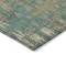 Homeroots 3' X 5' Teal Blue Taupe And Beige Moroccan Washable Indoor Outdoor Area Rug 577217 - alternate 9