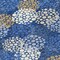 Homeroots 3' X 5' Navy Blue Brown And Ivory Polka Dot Washable Indoor Outdoor Area Rug 594262 - alternate 8