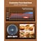 Vevor 3-Tier Commercial Food Warmer Display Pizza Cabinet 60L with LED Light NB-1P - alternate 7