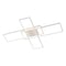 Jonathan Y Palco 39" Contemporary Minimalist Metal Adjustable Dimmable Geometric Integrated LED Flush Mount, Whi JYL7152B - alternate 1