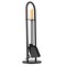 Lavish Home 4 Piece Fireplace Tools Set Indoor Outdoor Accessories Set with Poker, Brush, Shovel, & Stand 80-FPTS-17 - alternate 10