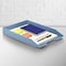 Acrimet Stackable Letter Tray Front Load Letter Size Document Organizer Plastic Solid Blue 1 Unit 211.AO - alternate 9