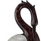 Homeroots 27" Marbleized Cherry Brown Polyresin Crane Figurine Sculpture 468285 - alternate 5