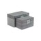 Homeroots Set of Two Gray Wooden Boxes, 2PK 399677 - alternate 9