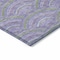 Homeroots 5' X 8' Lavender Sage And Ivory Geometric Washable Indoor Outdoor Area Rug 615207 - alternate 9